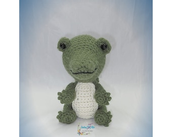 Małe rączki aligator wypchany zwierzak