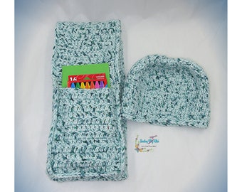 Pocket Scarf / Beanie Hats - Child