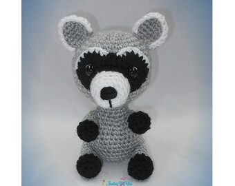 Little Hands Raccoon Stuffed Animal