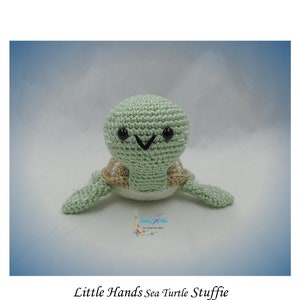 Little Hands Sea Turtle Stuffed Animal