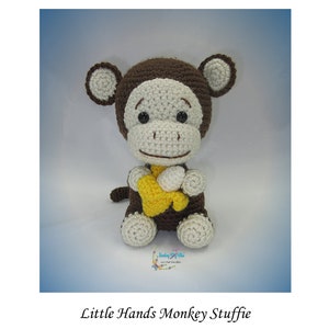 Peluche scimmietta Little Hands