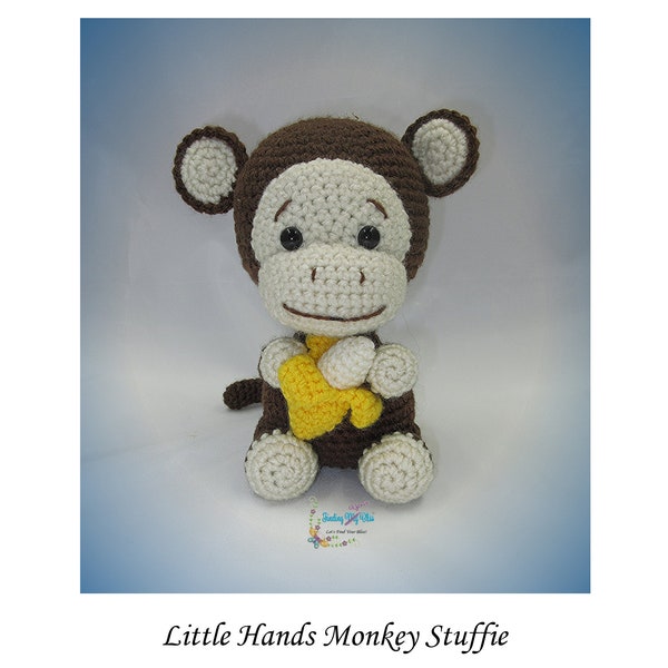 Little Hands Monkey Stuffed Animal