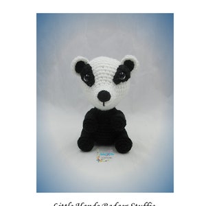 Little Hands Badger Stuffed Animal
