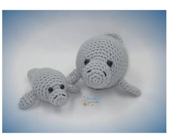 Manatí y animal de peluche bebé de Little Hands