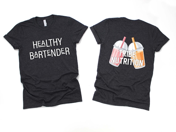 Healthy Bartender T-shirt for Nutrition Clubs or Other Events, Herbalife  Nutrition Tanks, Custom Club Promotion Shirt, 2 Shakes Custom Club - Etsy
