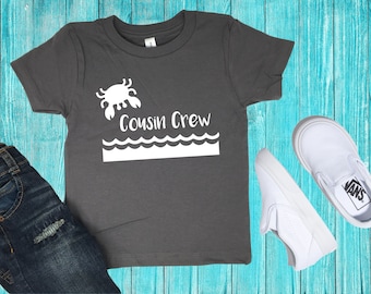 Cousin Crew Kids T-shirt, Cousin Shirts, Cousin Crew Tshirts, Cousin Tees, Cousin gifts, New Cousin Shirt, Family shirt, extended family tee