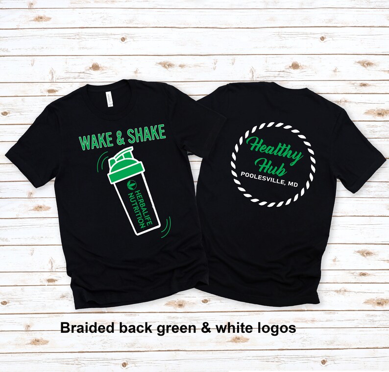 Wake and Shake Shirts Herbalife Coach Tank Nutrition Club Etsy