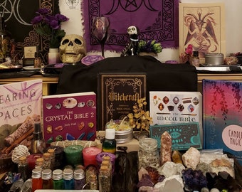Mystery Box Customized Free! Crystals Clusters Obelisks Pendulums Jewelry Herbs Spell Bottles Altar Tools Candles Sage Crystal Sprays, More!