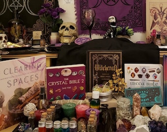 Mystery Box Customized Free~ Tarot Books Journals Crystals Herbs Tools Candles + More! 7 11 15 20 Or 25 Items Chosen by Divination For You!