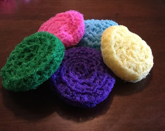 Nylon pot/pan scrubbies
