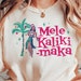 Mele Kalikimaka Hawaiian Christmas Shirt - Tropical Holiday Tee For Hawaii Trips