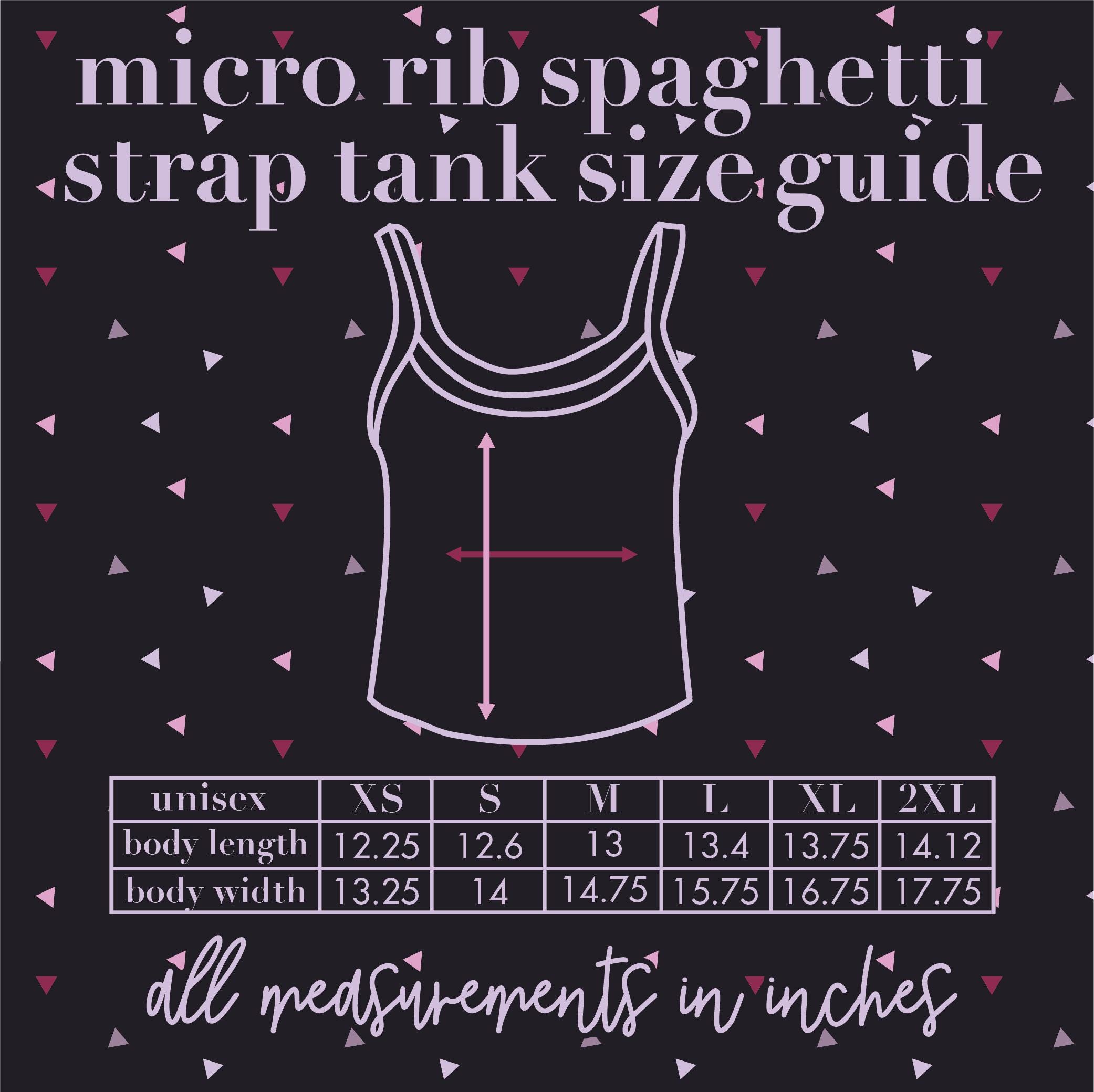 Sweet Cherry Fruity Embroidered Micro Rib Spaghetti Strap Tank or
