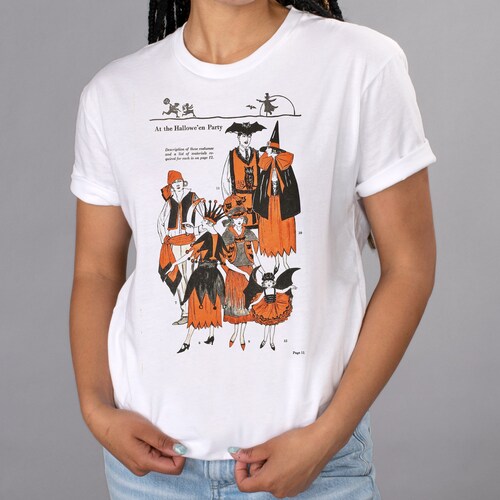 Vintage Halloween Costumes Unisex Short 
