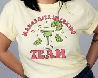 Margarita Drinking Team Comfort Colors Short Sleeve Tee, Cute Cinco De Mayo Graphic Tee, Cinco Shirt, Margarita Shirt, Gift For Friend