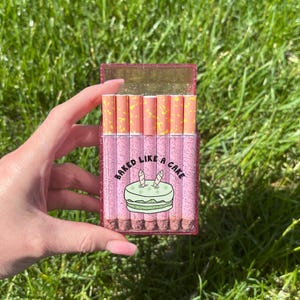 5 packs of cigarettes a day Smoke a pack a day Coyote Hunting Sticker