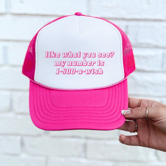 U Wish Mesh Back Trucker Hat, Classic Structured 5 Panel