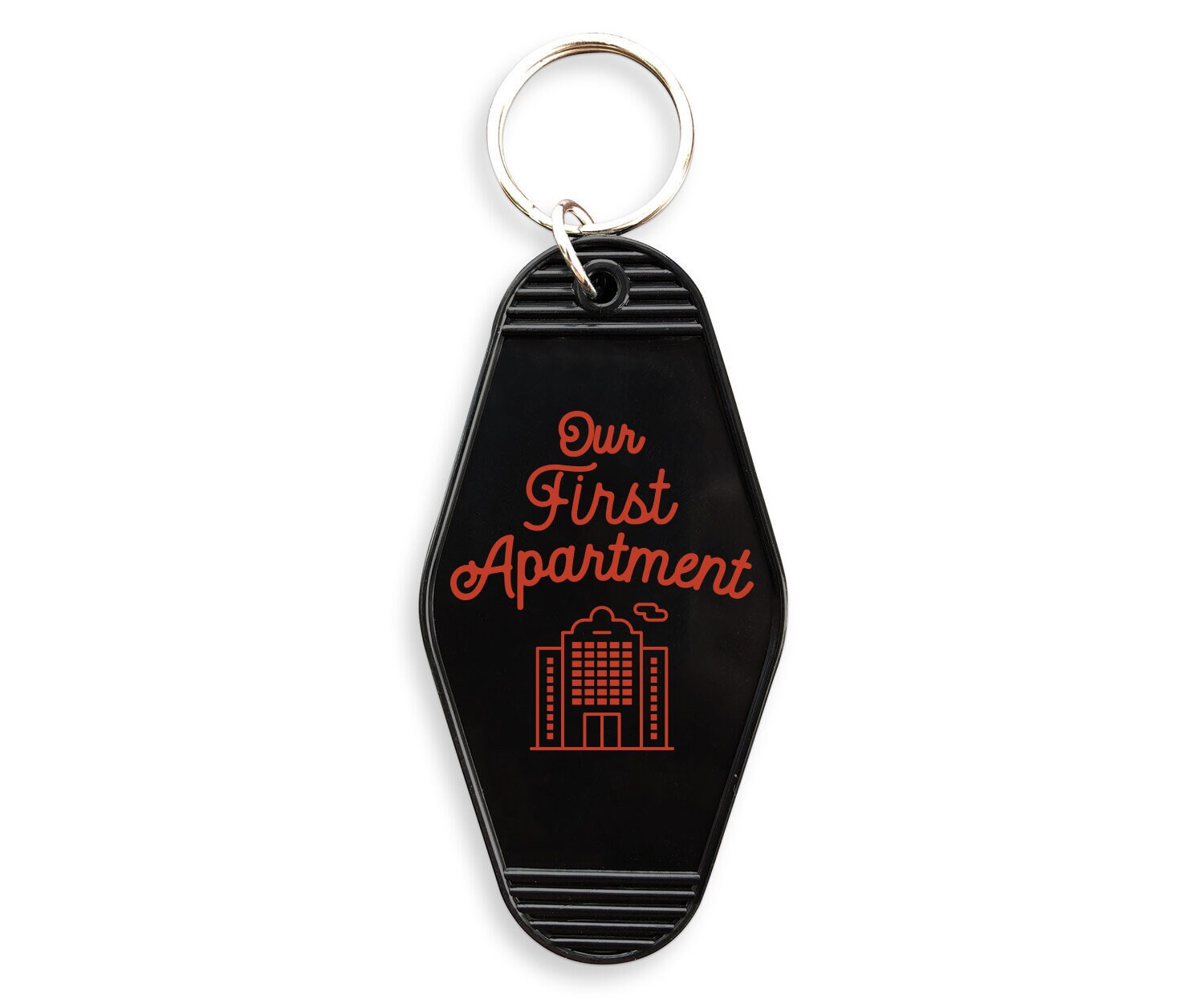 Our First Apartment Motel Keychain Cute Retro Style Apartment Etsy