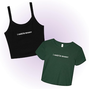Débardeur ou t-shirt bébé brodé à fines bretelles en micro-côtes I could be, débardeur court tshirt sans charnière
