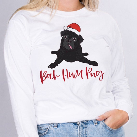 pug long sleeve shirt