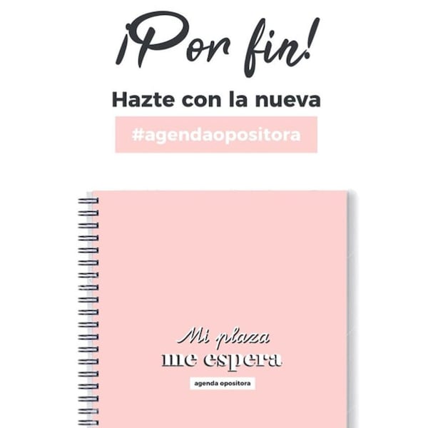 Agenda Opositora, Agenda para Opositores, Agenda para Opositar, Agenda Oposiciones, Agenda Opositor, Planificador Opositores y Oposiciones