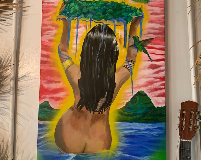 Puerto Rico Taina Painting