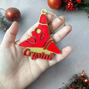 Handmade Taino Cemi Ornament Custom Name Ornaments Personalized Christmas Decoration Puerto Rico Dominican Republic Symbols Wood Decor