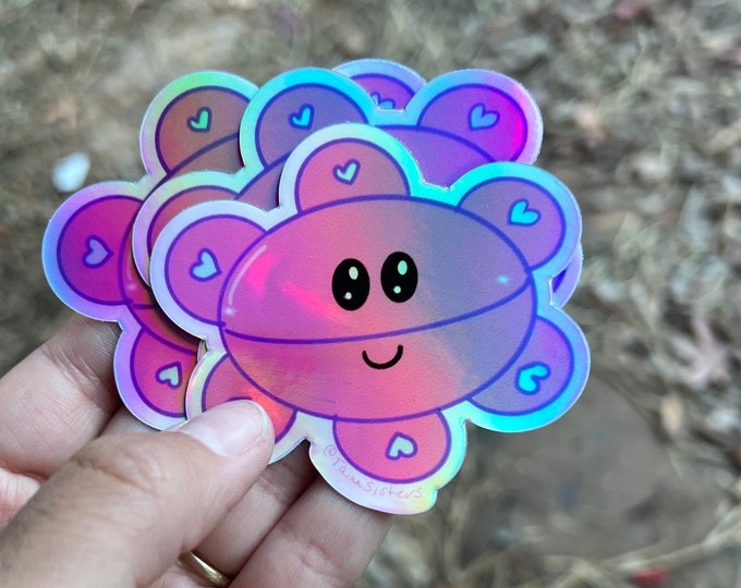 Kawaii Style Taino Sun Sticker