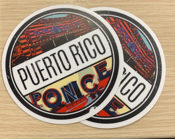 Ponce Puerto Rico Sticker