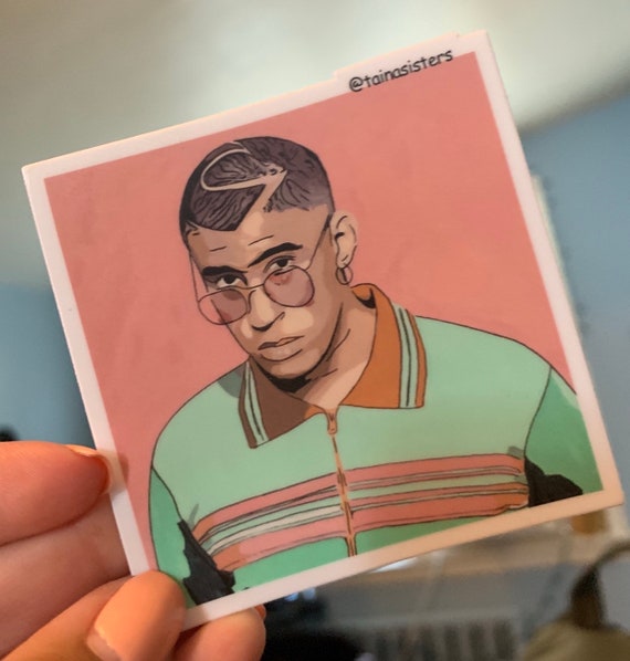 Badbunny Sticker Etsy