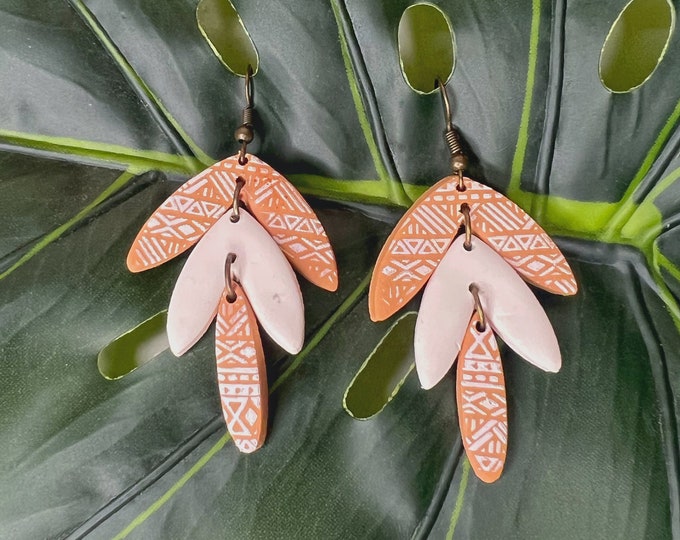 Polymer Clay Indigenous Earrings