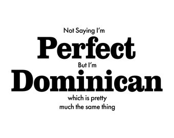 Perfect Dominican SVG