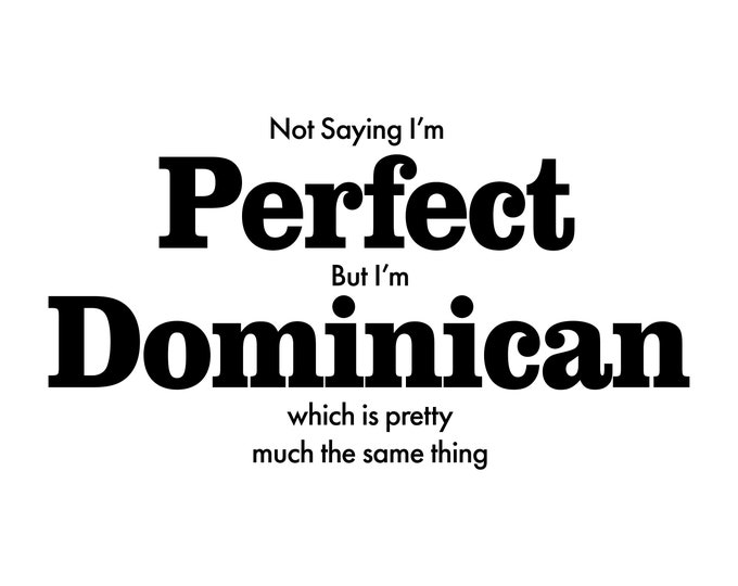 Perfect Dominican SVG