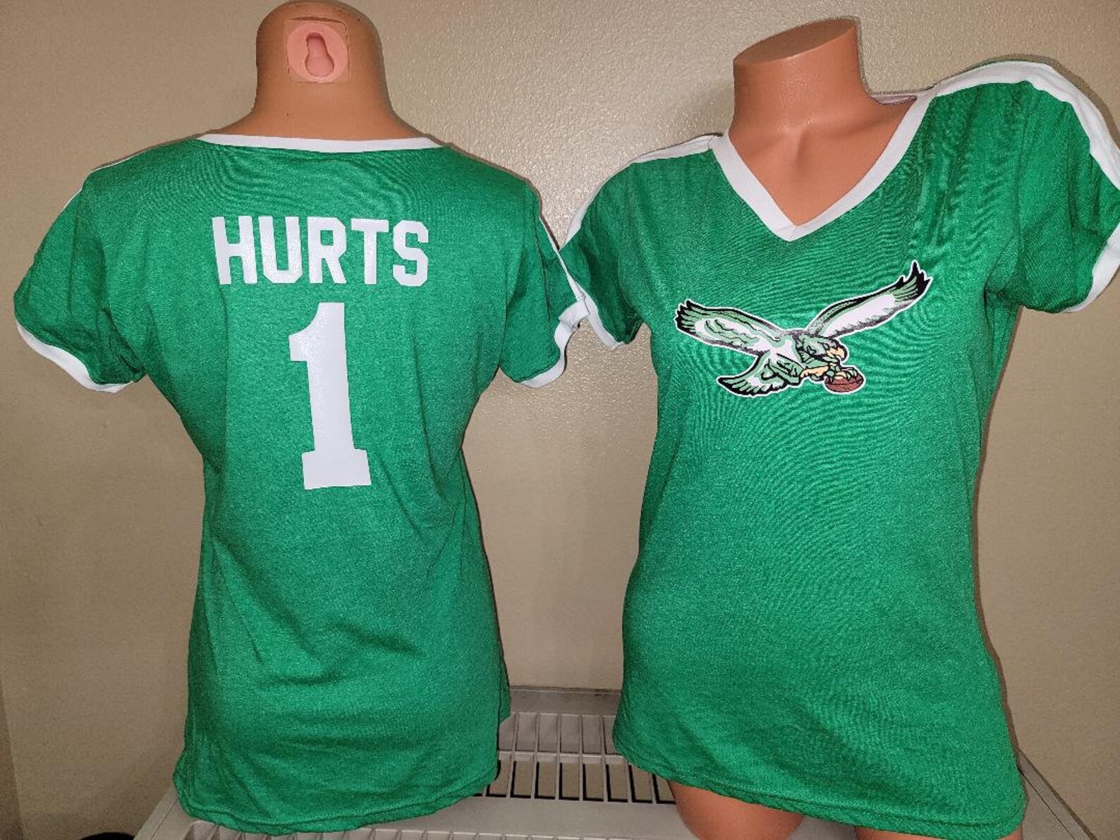 1602 Womens Ladies Philadelphia Eagles JALEN HURTS 1 Vintage Etsy