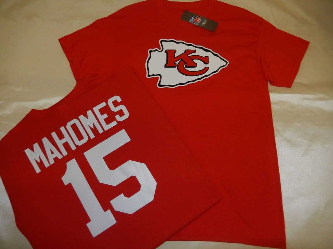 0922 Mens nfl Team Apparel Kansas City Chiefs PATRICK MAHOMES Etsy