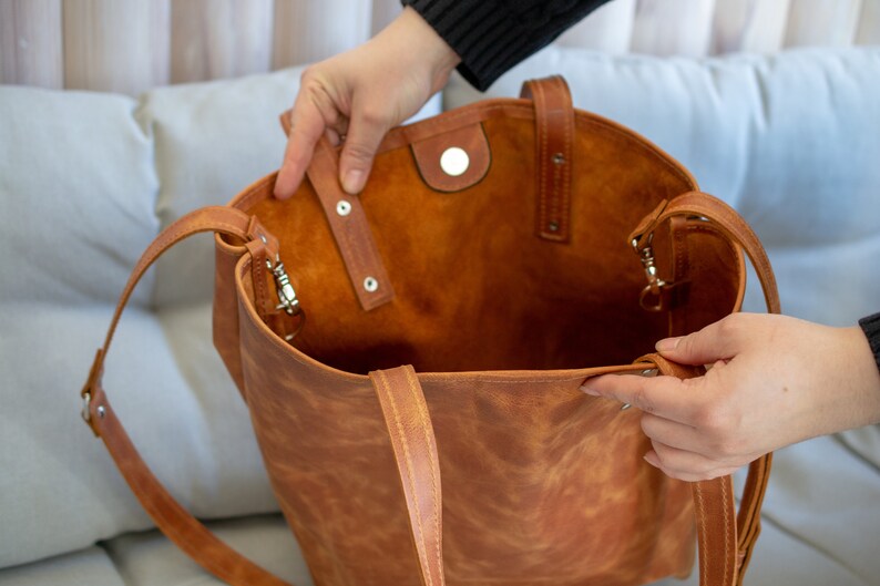 tote bag shopper engraved with favorite phrase