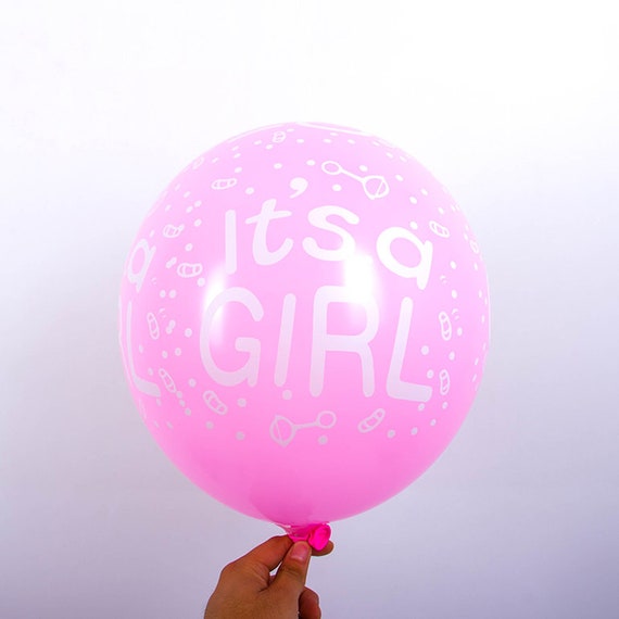 its a girl helium balloon