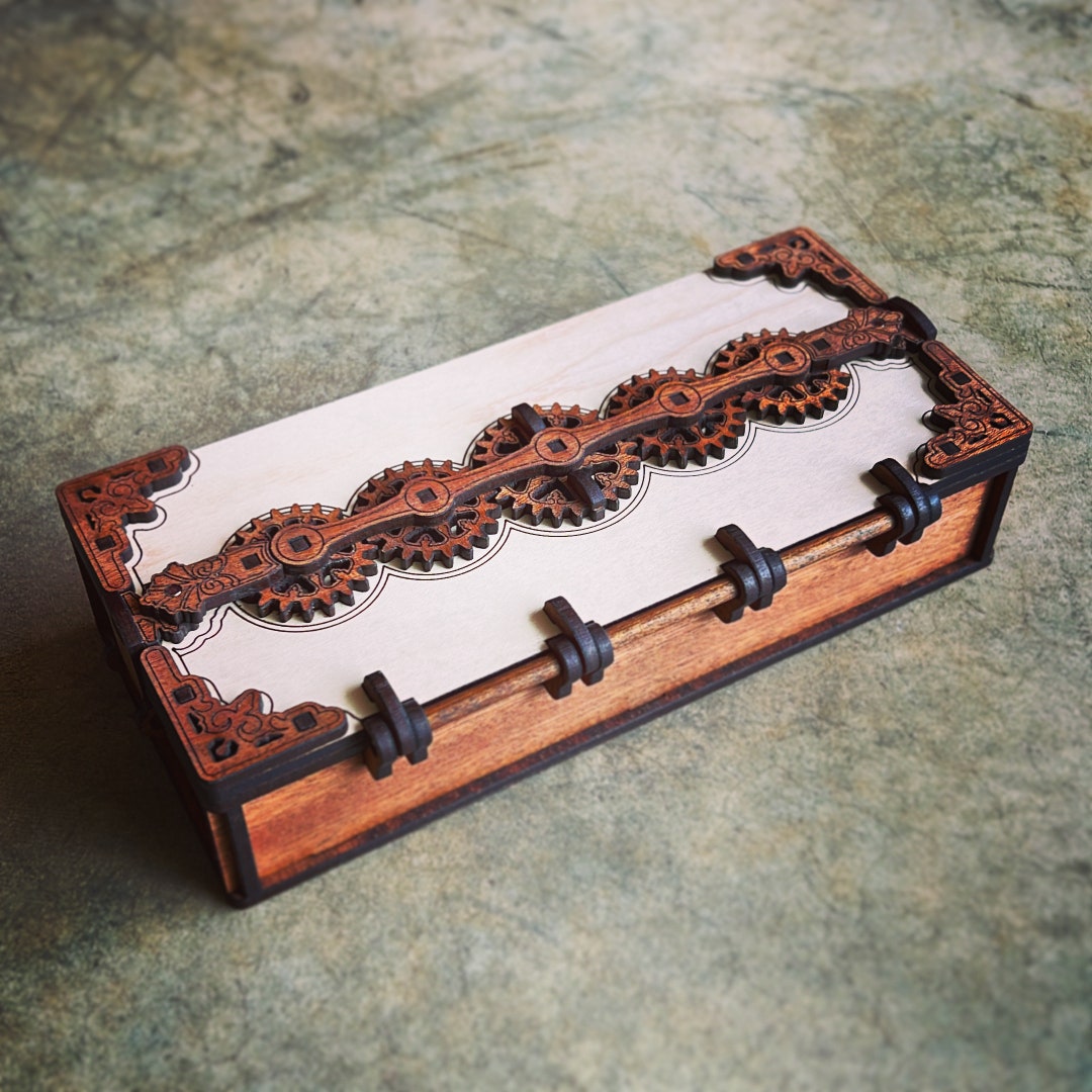 Quest Vault Dice Box Card Storage Mini Storage Dungeons and Dragons