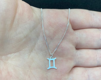 [RU SHUO X LOW CLASSIC] / ☆ GEMINI NECKLACE 2 / SILVER LOW CLASSIC
