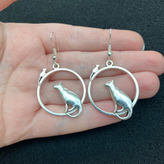 Silver Cat & Mouse studs Silver Cat & Mouse studs