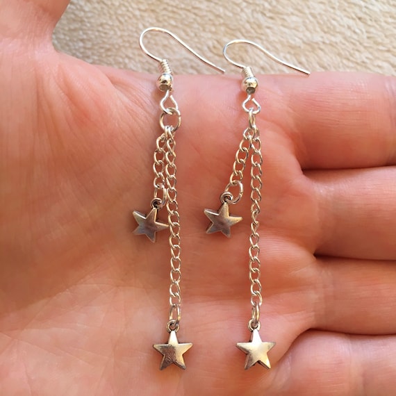 Minimalist Fire Opal Sterling Silver Drop Earring, Simple Drop Earrings,  Opal Earrings, Sterling Silver Opal Earring, Simple Dangle Earring - Etsy