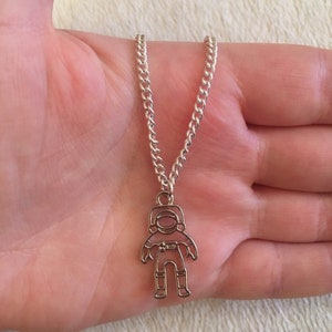 Astronaut Necklace Spaceman Necklace Astronaut Charm -  New Zealand