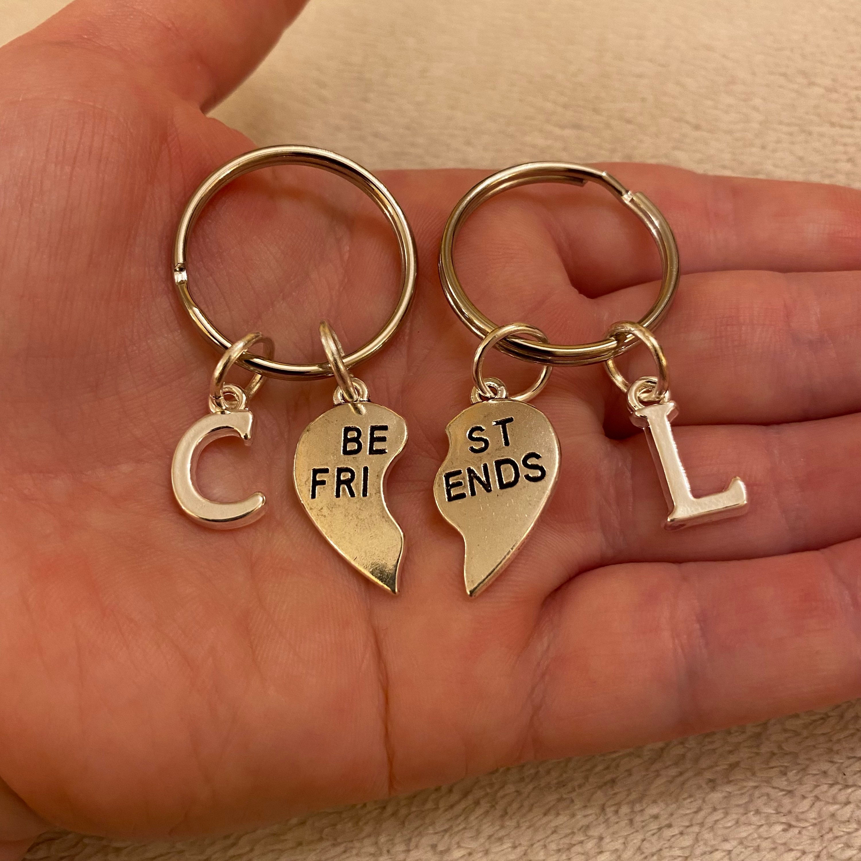 Best friends keychains online discount