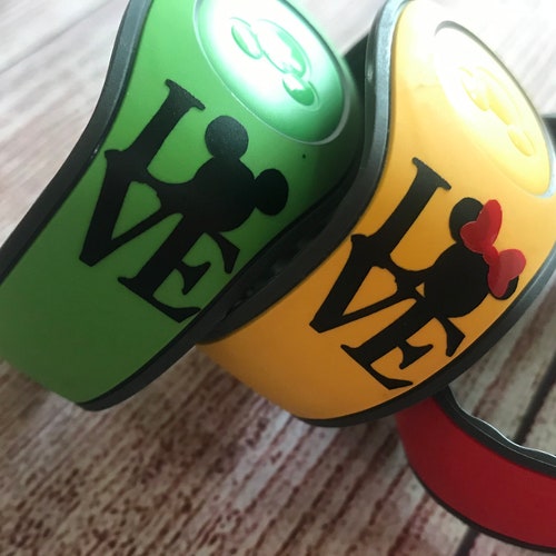 Disney Magic Band Decal Stickers Mickey Food Dole Whip Etsy