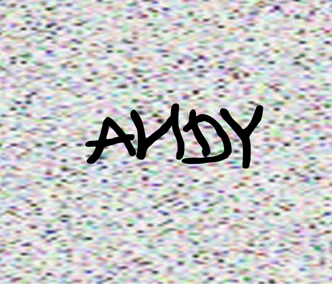 Toy Story ANDY Name Character Logo SVG File Cricut Andy Etsy