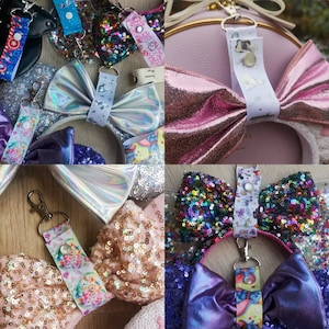 Ear Holder Bag Listing 1 of 4 – Disney Ear Holder - Mickey Minnie Ear Holder – Bag Keychain Ears Holder - Ear Holder Backpack – Earholder