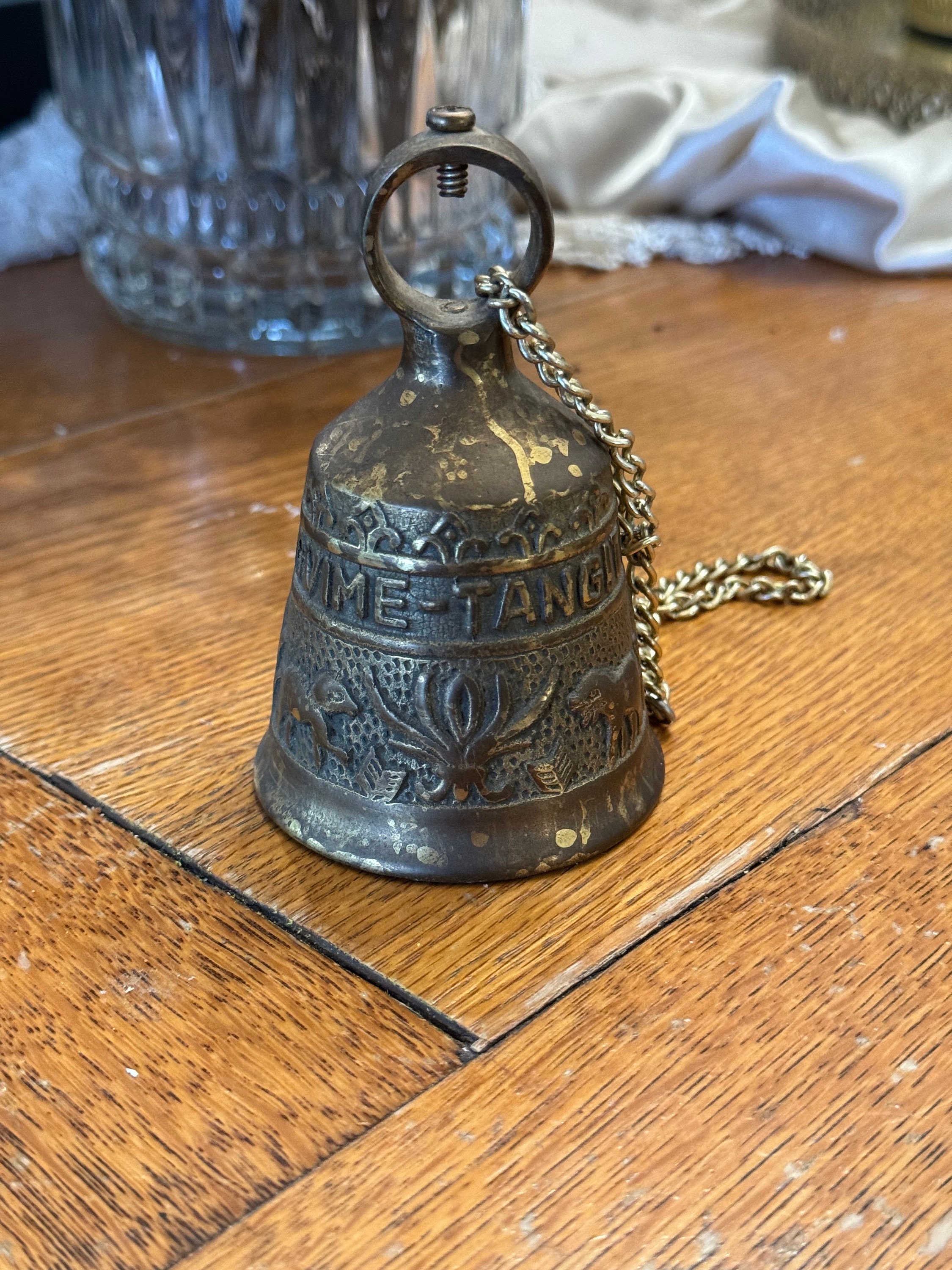 Small hanging bell Antique finish 1/2,3/4,1,1.5,2 for mantap  decorative bells (1113) - Bhoomi Hardware