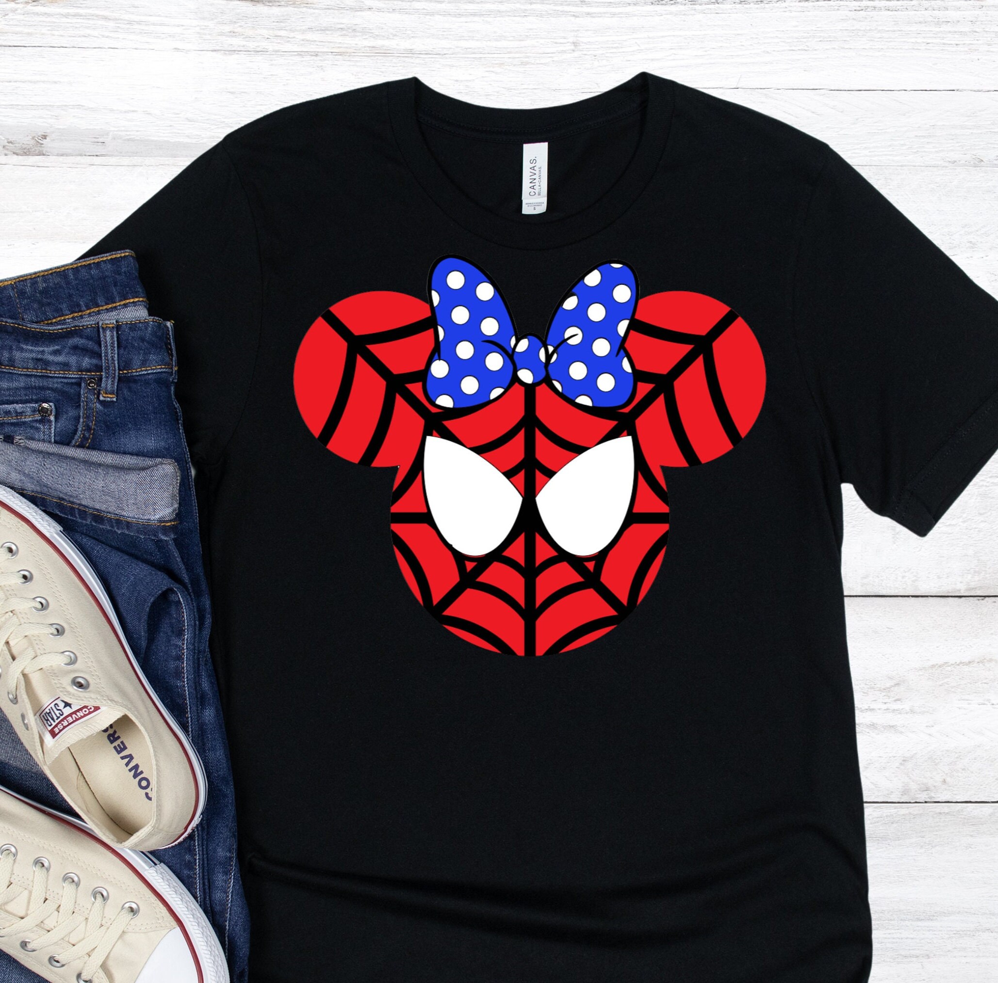 Discover Spiderman Minnie T-Shirt