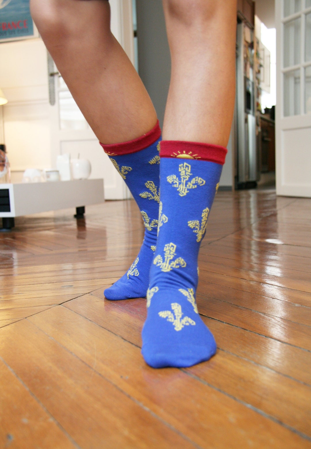 VERSAILLES Oriental Socks French Socks Hipster Socks Adult Socks
