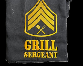 Grill Sergeant Custom Apron