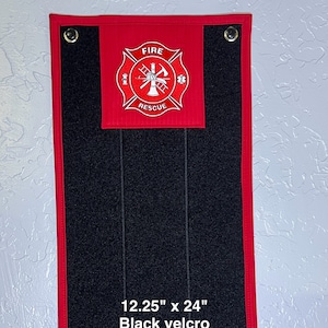 Fire & Rescue - Brandweerman - First Responder Patch Board - Premade klaar voor verzending